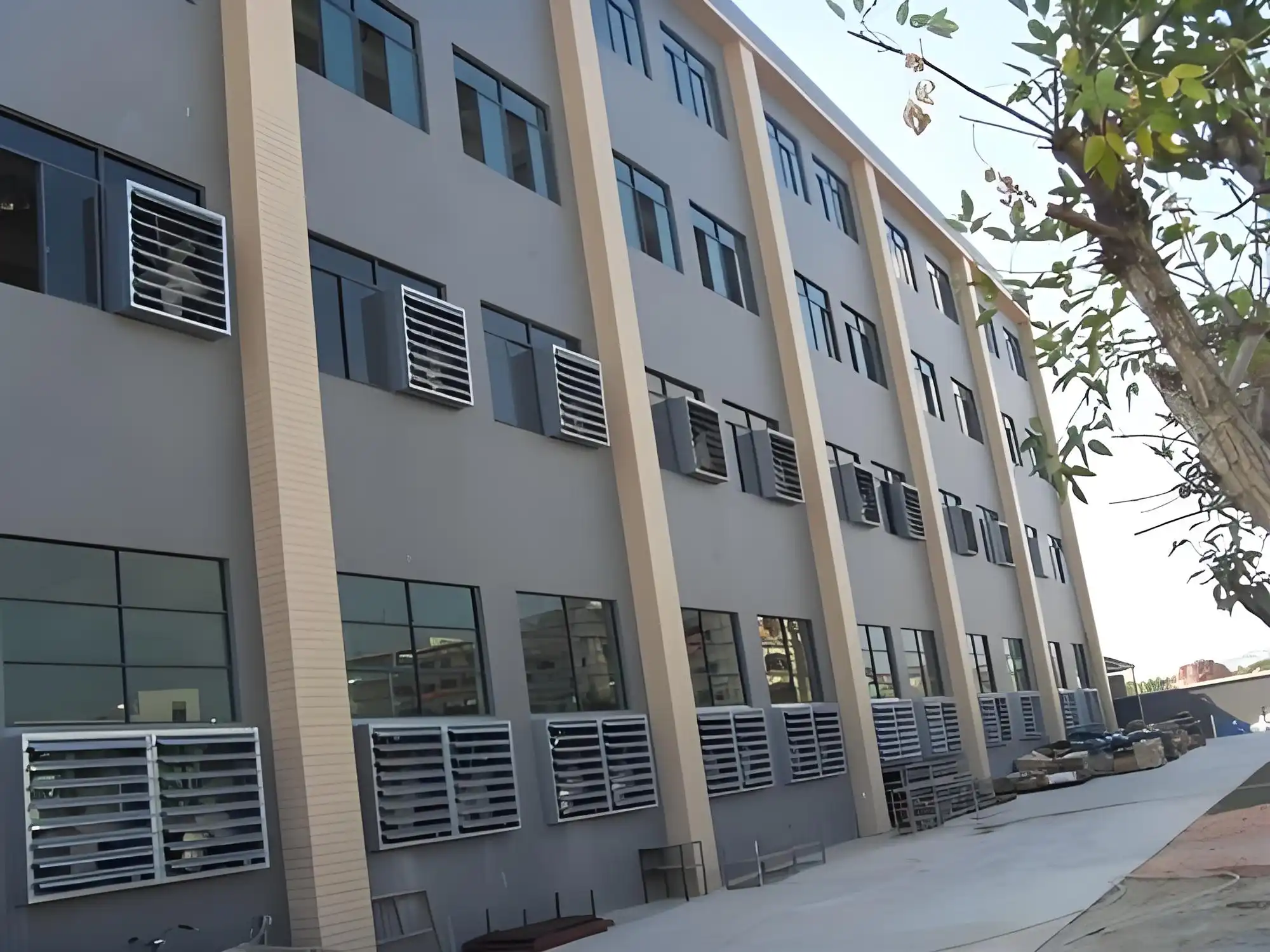 厂房通风负压风机